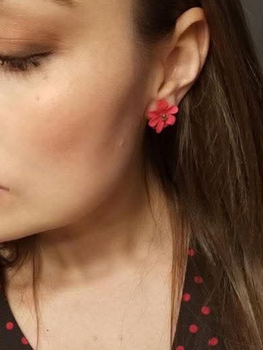BNWOT "Blooms of Kyoto" Covertible Floral Earrings - Picture 4 of 4